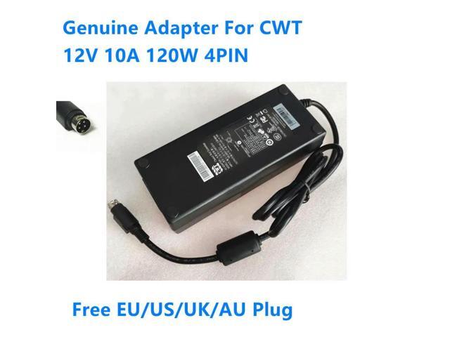 OIAGLH 12V 10A 120W 4PIN CAD120121 2ABU120F AC Power Adapter For CWT Power Supply Charger