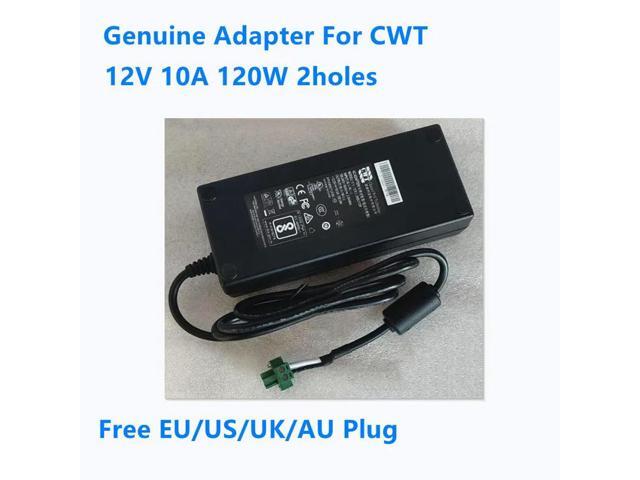 OIAGLH 12V 10A 120W 2holes CWT 2ABU120F AC Power Adapter For Power Supply Charger