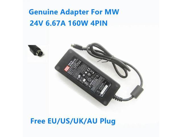 OIAGLH 24V 6.67A 160W 4PIN GS160A24 GS160A24-R7B Power Supply AC Adapter For MW mean well Charger