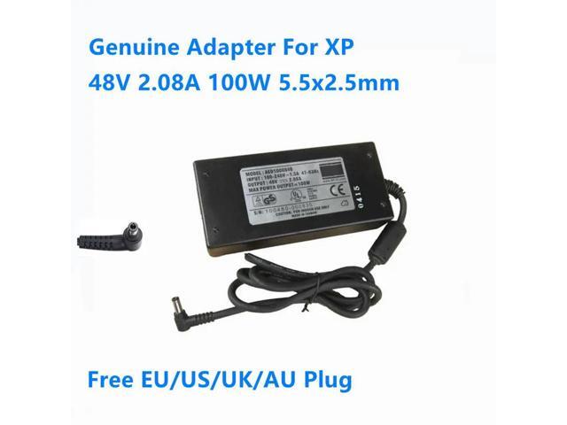 OIAGLH 48V 2.08A 100W 5.5x2.5mm AED100US48 AC Adapter For XP Power Supply Charger