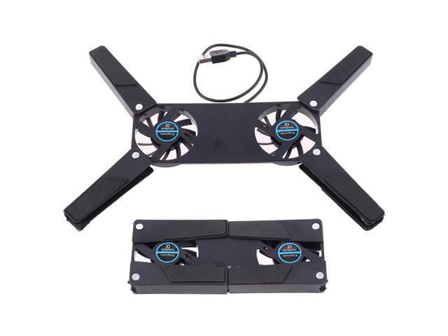 CPU Cooler Foldable USB Cooling Fan Mini Octopus Cooler Pad Quiet Stand Double Fans For 7-15 Inch Notebook Laptop
