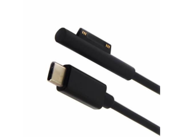 Type C Power Supply Charger Adapter Charging Cable Cord for Microsoft Surface Pro 6/5/4/3 Go Book 15V PD Charging