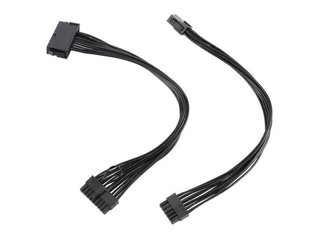 ATX 24Pin to 18Pin Adapter Converter Power Cable and 8Pin to 12Pin ATX Adapter Power Cable for HP Z440 Z640 Motherboard