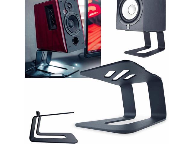 Shock-absorption Desktop Speaker Stand External Audio HiFi Holder Riser Monitor C-shaped Rack for Computer Speakers