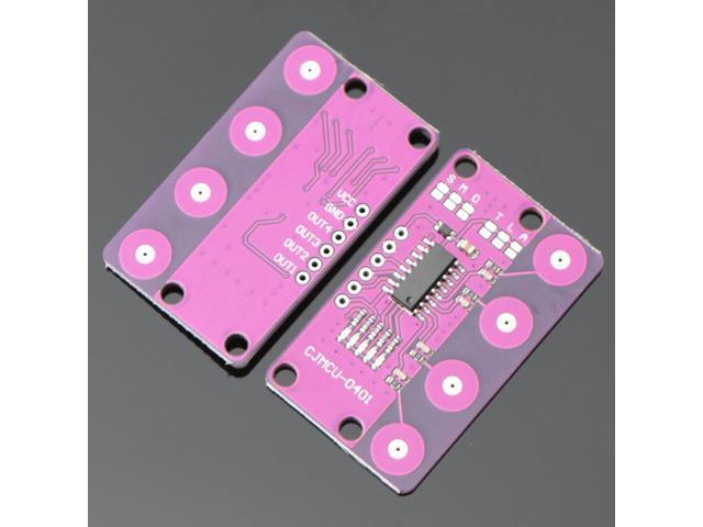 4-bit Button CJMCU-0401 Capacitive Touch Proximity Sensor keyboard With Self-locking Function For Arduino