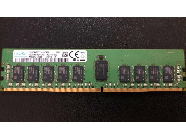 OIAGLH For M393A2K40BB1-CRC0Q 16G 1RX4 PC4-2400T ECC REG Server