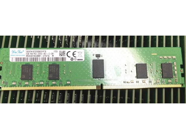 OIAGLH For 8GB 1RX8 PC4-2666V 8G DDR4 2666 REG ECC server M393A1K43BB1-CTD7Q