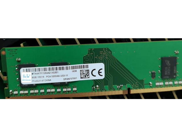 OIAGLH For 8G 1RX16 DDR4 PC4-3200AA Desktop MTA4ATF1G64AZ-3G2E1
