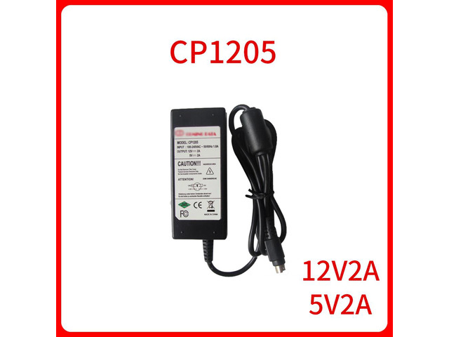 12V2A 5V2A AC DC Adapter Charger 6PIN CP1205 For COMING DATA portable hardisk Power Supply Power