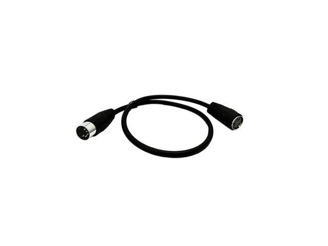 MIDI Extension Cable, MIDI 5-Pin DIN Male to Female Audio MIDIAT Adapter Cable for MIDI keyboard
