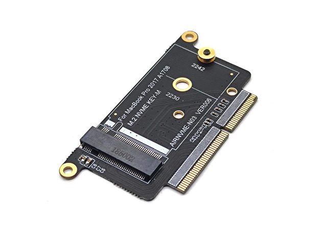 A1708 SSD Adapter NVMe PCI Express PCIE to NGFF M2 SSD Adapter Card M.2 SSD for Apple Macbook Pro Retina 13' A1708 2016 2017