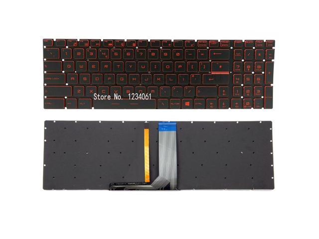 New Red Backlit Keyboard For MSI GL62M GL62MVR GL62VR GL63 GL72M GL72V GL73 GV62 GV62VR GV72 GV72VR Series Laptop US English
