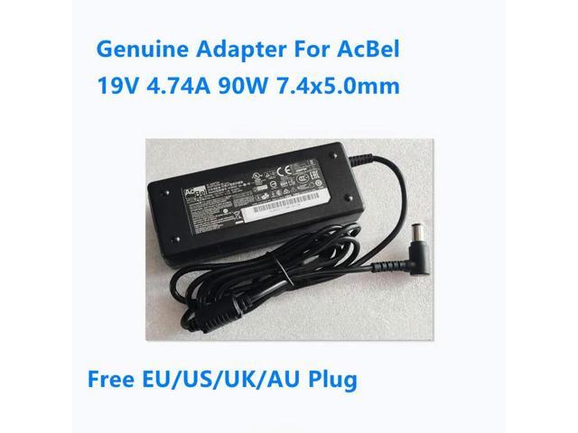 OIAGLH 19V 4.74A 90W 7.4x5.0mm ADB002 AC Adapter For AcBel Laptop Power Supply Charger