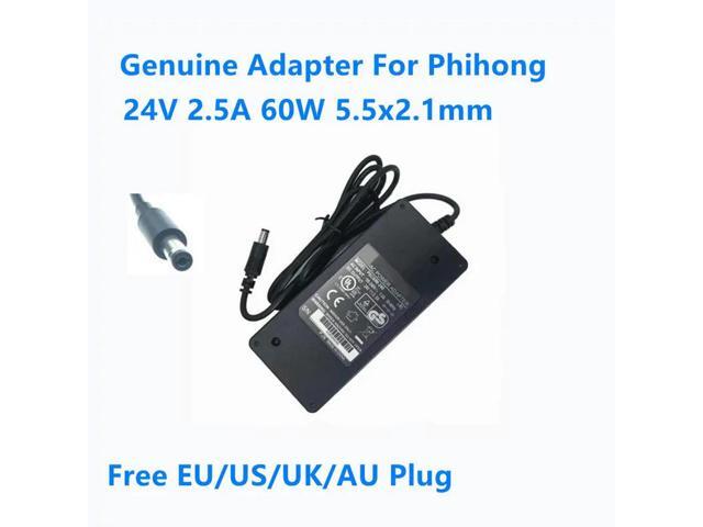 OIAGLH 24V 2.5A 60W 5.5x2.1mm PSC60M-240 AC Power Adapter For Phihong Power Supply Charger