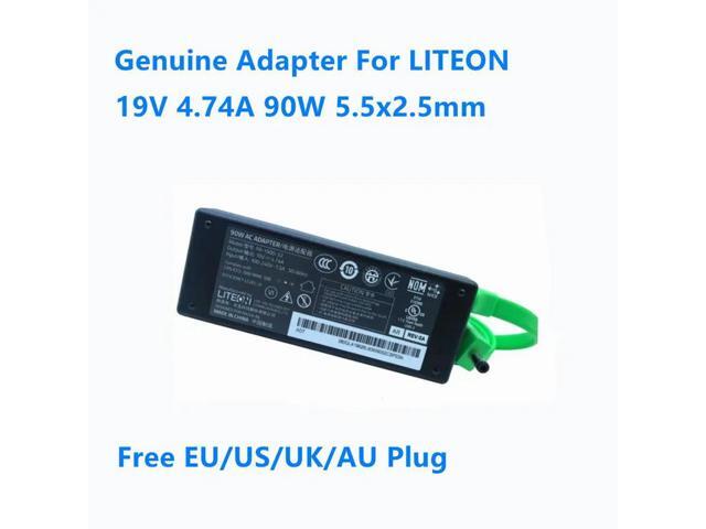 OIAGLH 19V 4.74A 90W 5.5x2.5mm LITEON PA-1900-32 Power Supply AC Adapter For Laptop Charger