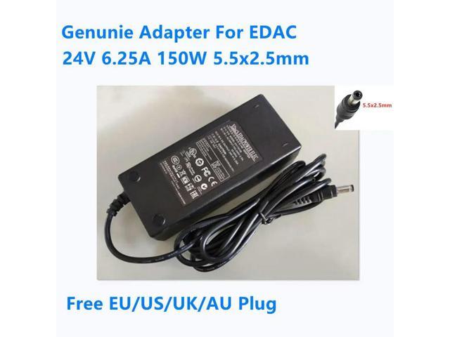 OIAGLH Genunie 24V 6.25A 5A 150W EA11503B EA11353D-240 AC Adapter For EDAC Power Supply Charger