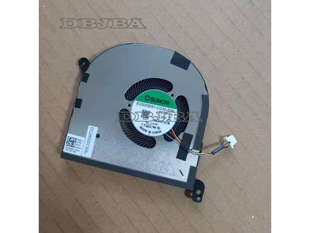 DBTLAP Laptop GPU Cooling Fan For DELL XPS 15 9500 P91F DC28000OSSL 009RK6 09RK6 EG50050S1-CG30-S9A DC5V 0.38A