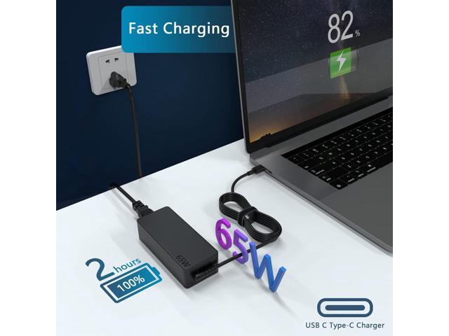65W USB C Charger Compatible with Lenovo ThinkPad E16 E14 T14 Gen 5 4 3 Business Laptop,ThinkPad X1 Carbon Gen 12 11 10 9/Thinkbook 16 15 G7 G6 G5...