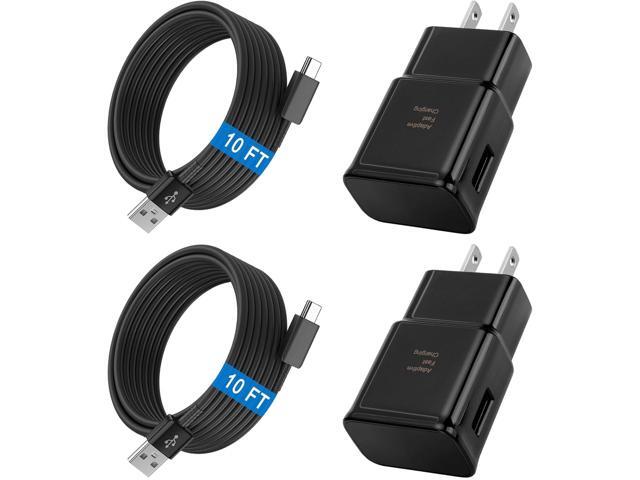Android Type C Phone Charger with 10 FT C Charger Cable Fast Charging for Samsung Galaxy S10/S10e/S10+/S9/S9+/S8/S8+/S23/S22/S21 Ultra/S20/Note...