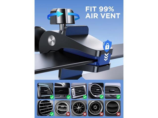 Wireless Car Charger, 15W Qi Fast Charging Auto Clamping Car Charger Phone Holder Mount, JOYROOM Cell Phone Holder Car Mount for iPhone 16 15 14 13...