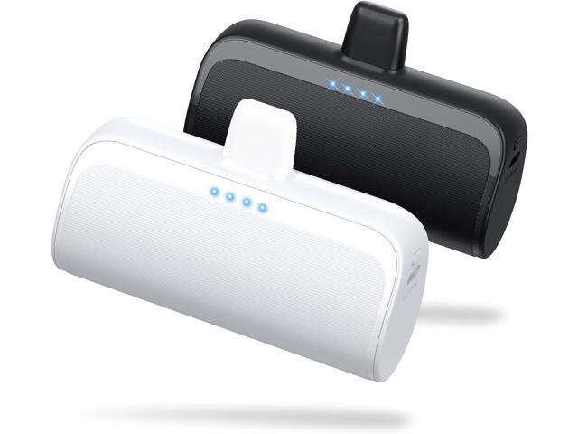[2 Pack]Mini Portable Charger for iPhone 5200mAh,20W PD Fast Charging Power Bank for iPhone, Ultra-Compact Battery Pack Travel Portable Phone...