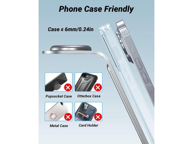 3 in 1 Wireless Charger,Fast Wireless Charging Station for iPhone 15/14/13/12/11 Pro Max/X/Xs Max,Aluminum Alloy Charger Stand for iWatch...
