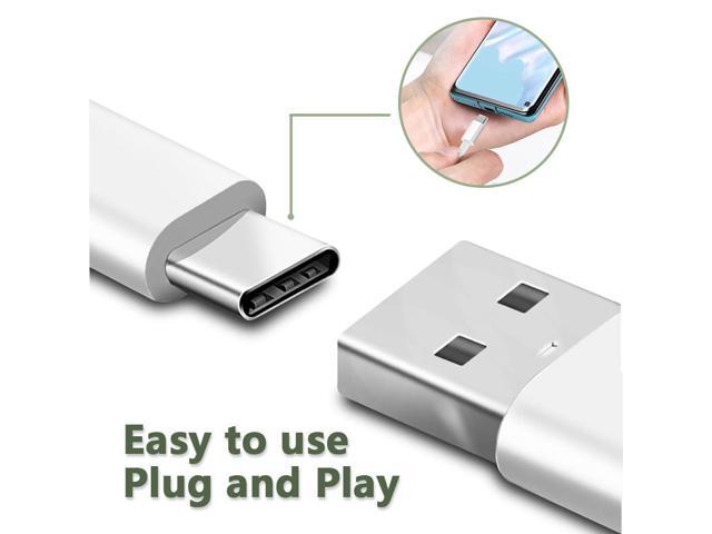 10ft USB C Cable - USB C Charger Cable - USB Type C Cable - for iPad Pro 12.9/11 2018 Galaxy Ultra S20+S10 S9 S8 Note 10 8 Tab S4 MacBook Air...
