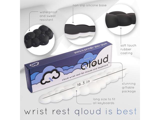 Qloud Cloud Wrist Rest Keyboard Wrist Rest for Computer Keyboard Pad, Cloud Keyboard Wrist Rest, Wrist Pad for Keyboard, Memory Foam, Non Slip...