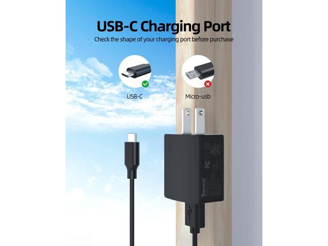 5Ft USB C AC Charger Fit for Samsung Galaxy A03S A02s A01 SM-A025 SM-A037 SM-S134 USB C Phone Fast Charging Adapter Supply Power Cord Cable