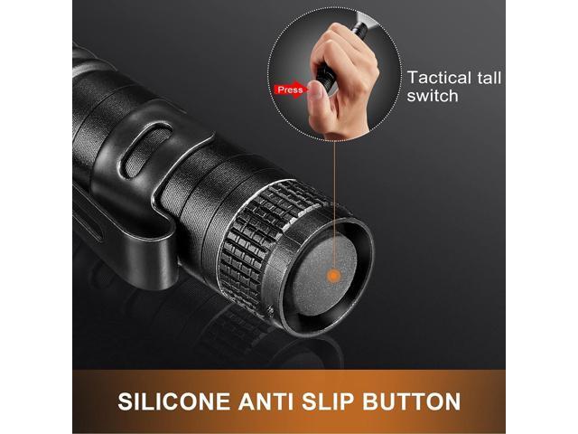 10 Pieces Mini Small LED Flashlight Handheld Pen Light Flashlight with Clip Led Pen Pocket Light Torch for Camping Outdoor Emergency Diary Lighting...