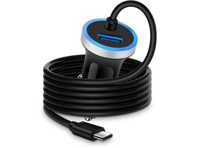 Cell Phone Car Charger for Samsung Galaxy A16 A25 A15 5G A13 A14 A24 A03s S25 S24 FE S23 S22 Ultra S21 S20 iPhone 15, USB C Cigarette Lighter.