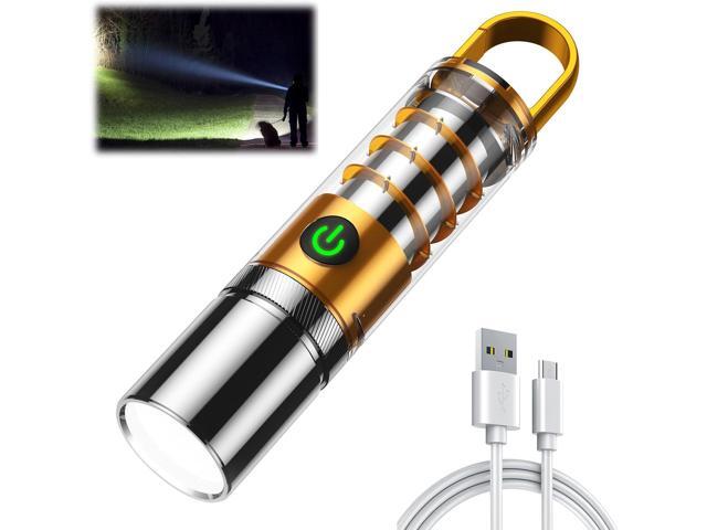 Aijolenly High Power Flashlights, 100000 High Lumen Rechargeable LED Flashlights, 6 Modes, Waterproof and Powerful Flashlights, Suitable for Family...