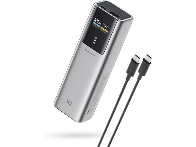 CUKTECH 10 Power Bank 10000mAh, 100W USB C Portable Charger with Smart Display, PD3.0 Fast Charging External Battery Pack for iPhone 16/15/14/13,...