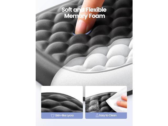Vaydeer Ergonomic Wrist Rest Pad, 2 Pcs Armrest Pad Elbow Rest Padded, Relieve Elbow Pain Computer Arm Rest Wrist Support Cushion Mouse Pad for...