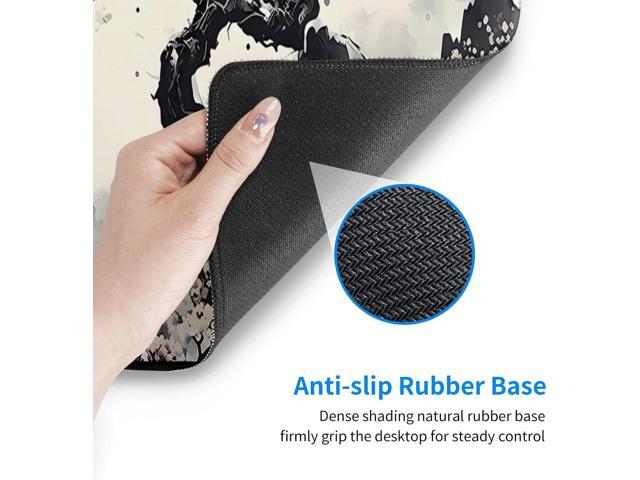 Japanese Mouse Pad, Large Japanese Desk Mat, XL Anime Gaming Keyboard Mat, Non-Slip Rubber Base, Big Extended Desk Protector for Home Office,...