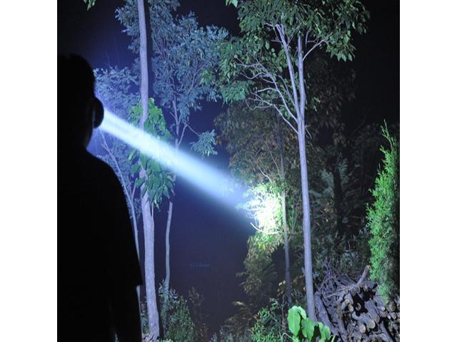 LED Headlamp Torch Outdoor Rechargeable Bright Flashlight Headlight for Camping Hunting Fishing