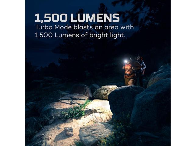 NEBO Transcend 1500 Rechargeable Headlamp 1,500 Lumens, 5 Light Modes, Detachable Magnetic Work Lamp, Waterproof, Bright LED Head Light for...