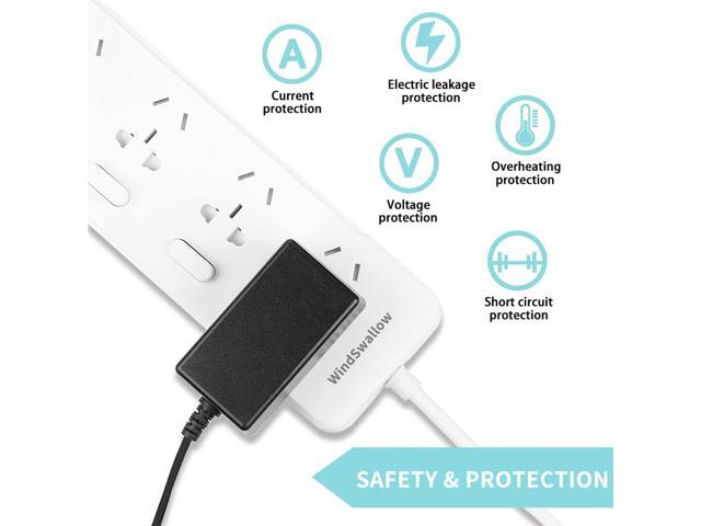 15V 2A DC Power Supply Charger Adapter, Input AC 100V-240V, Output DC 15 Volt 2 Amp 30 Watt Switching Transformer Converter with 5.5mm x 2.5mm...