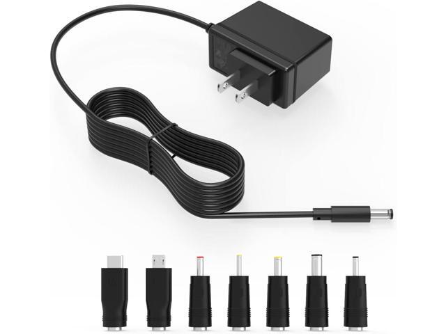 DC 5V 2A Power Cord Supply 10W AC/DC Charger Fit for Bluetooth Speaker, Baby Monitor, Graco Swing, Tablet, Camera and More DC 5v Devices Adapter...