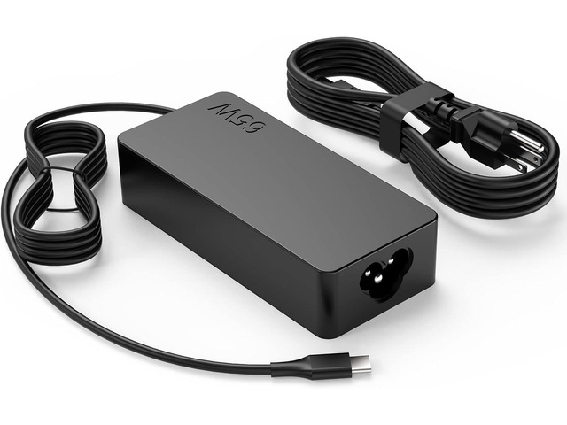 USB C Laptop Charger 65w 45w fit for Lenovo ThinkPad/Chromebook/Yoga,HP Acer Asus Samsung Google Dell Chromebook Latitude xps 13 Series, Fast...