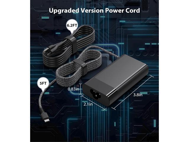 2025 New Slim 65W USB C Laptop Charger Replacement for HP Laptop Charger HP Spectre X360 Elitebook x360 Elite x2 Envy ProBook Travel Fast Charging...