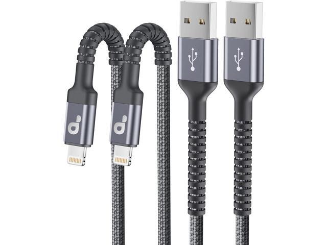 Lightning Cable 3ft 2Pack, [Apple MFi Certified] iPhone Charger Cable Nylon Braided Charging Cord Compatible with iPhone 14/13 / 12/11 / Pro...