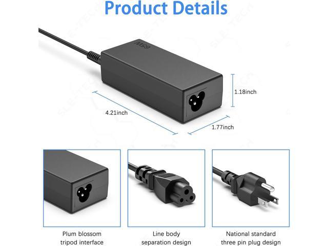 65W USB C Laptop Charger AC Adapter Replacement for Lenovo Laptop ChargerLenovo Thinkpad/Yoga/Chromebook,T480 T480S C930 C940 100e 300e 500e...