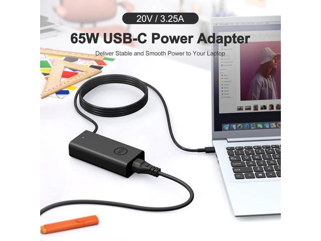 65W USB C Laptop Charger Replacement for Dell Latitude 5000-3340 3440 3540 5340 5440 5540 7340 7440 7640 9440 2in1,XPS Chromebook AC Adapter Power...