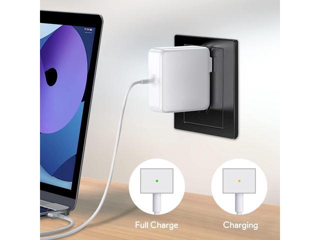 85W Mac Book Pro Charger,Charger Adapter with Fast Charging,Replacement AC 2T-Tip Connector Power Adapter,Laptop Charger Compatible with MacBook...