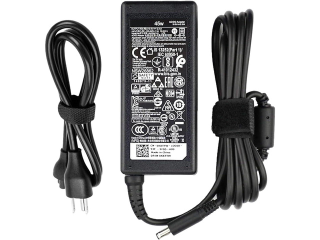 45W Round Tip Laptop Charger Fit for Dell Inspiron 13 14 15 3000 5000 7000 Series 15-3552 3555 3558 3565 3567 5551 5552 5555 5558 5559 DA45NM140...