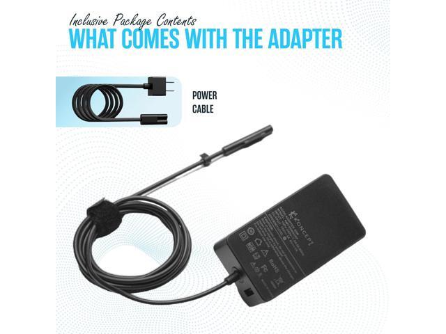 65W 15V 4A Microsoft Surface Pro Laptop Charger - Power Supply AC Adapter 100-240V 50-60Hz for Surface Pro 10/9/8/7/7+/6/5/4/3/X Windows Surface...