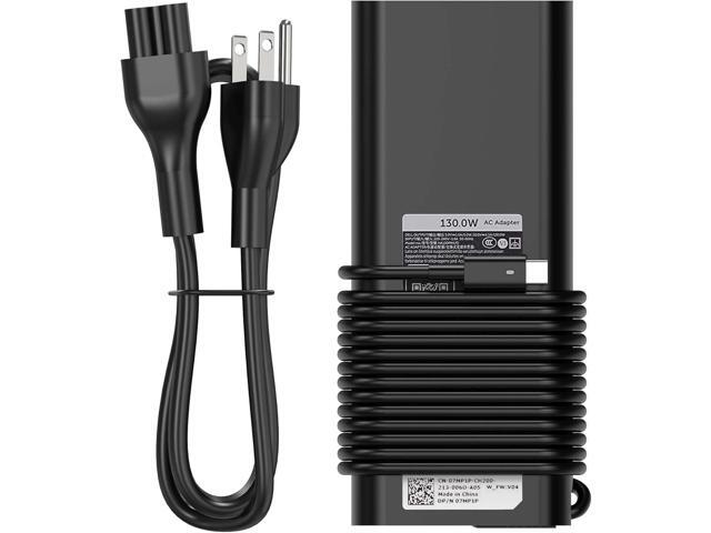 Replacement for Dell 130W Laptop Charger USB C Type C Slim AC Power Adapter for Dell Xps 17,Precision 5550 5530 2in1,XPS 15 2in1 9575Latitude 7410...