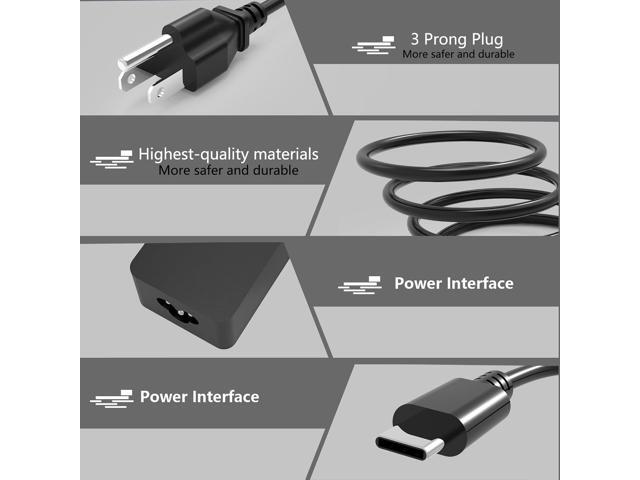 65W Charger Fit for Lenovo ThinkPad Yoga Chromebook X1 Z13 L14 E14 C14 P14s E15 P15s P16s T14 T490 T490s T590 L13 E16 L480 L490 L590 USB Type C Laptop