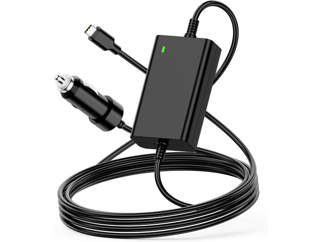 100W USB-C Laptop Car Charger for Dell Latitude/XPS/Precision,MacBook Pro/Air,HP Spectre/Elitebook,for Lenovo ThinkPad/Yoga/IdeaPad,Acer...